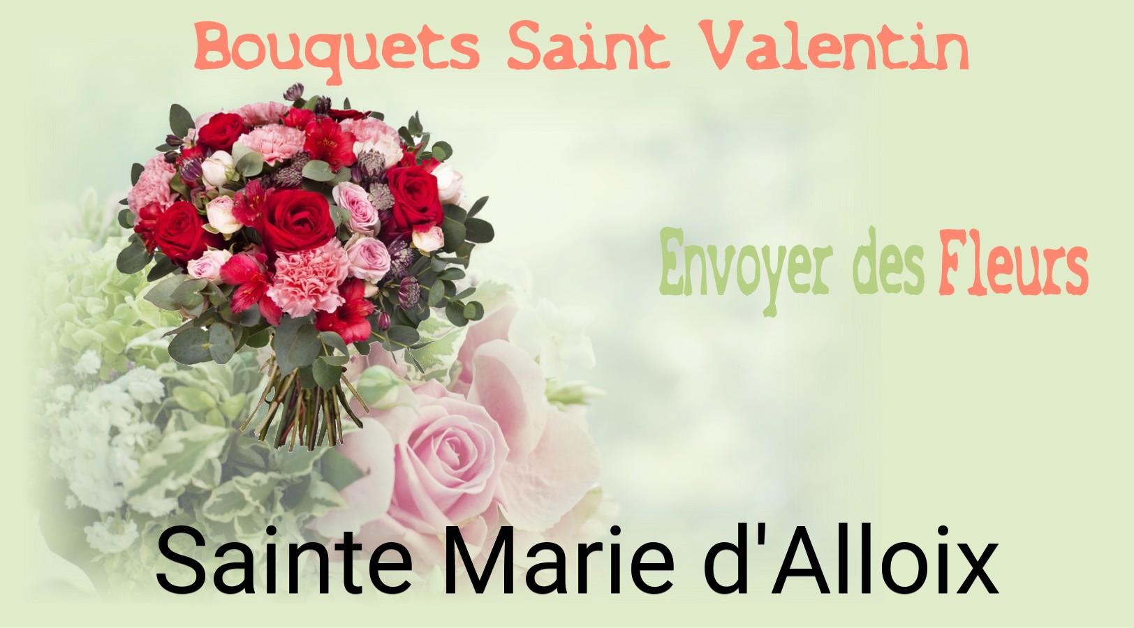 Roses de Saint-Valentin livrées à Sainte-Marie-d'Alloix